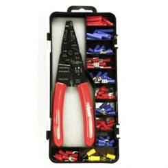 Rolson Crimper Plier Kit with Connectors