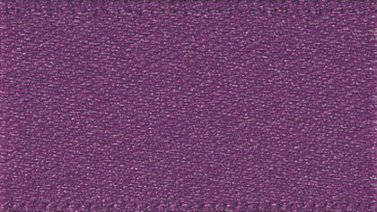 Ribbon: Double Faced Satin 3mm: Plum