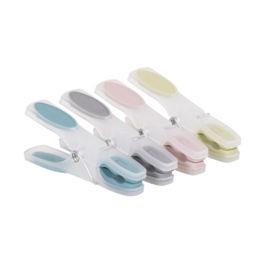 Laundry Set of 20 Soft Grip Pegs