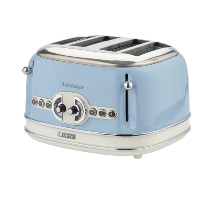 Vintage 4 Slice Blue Toaster – G Grace & Son