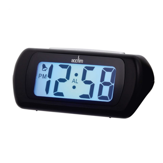 Auric Large LCD Display Alarm Clock