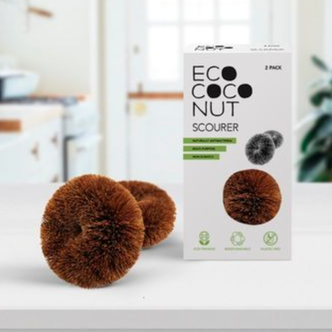 Eco Coconut Twin Pack Scourer