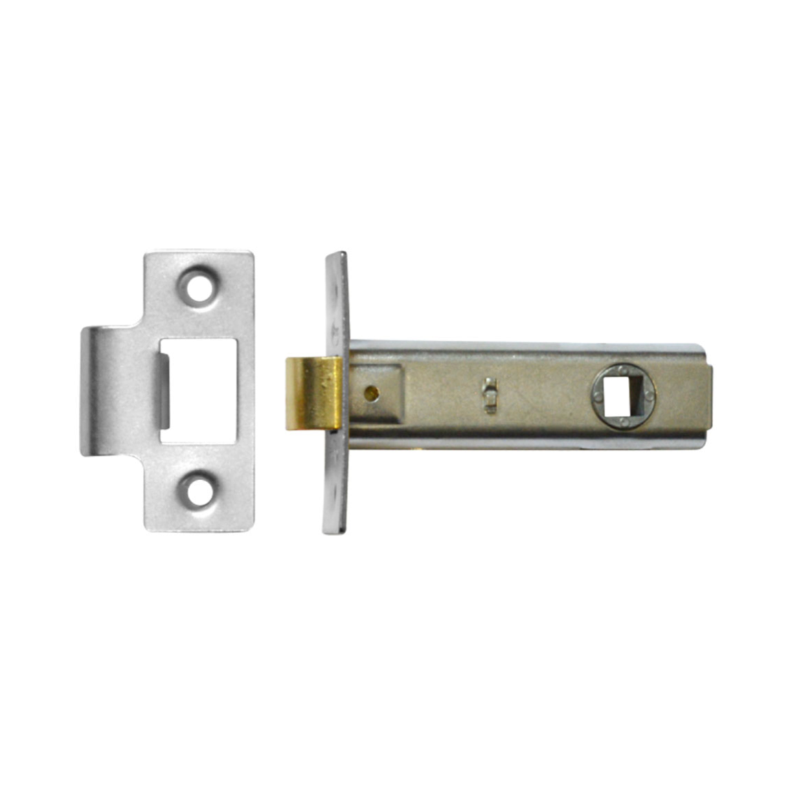 3" Nickle Plated Tubular Mortice Lock