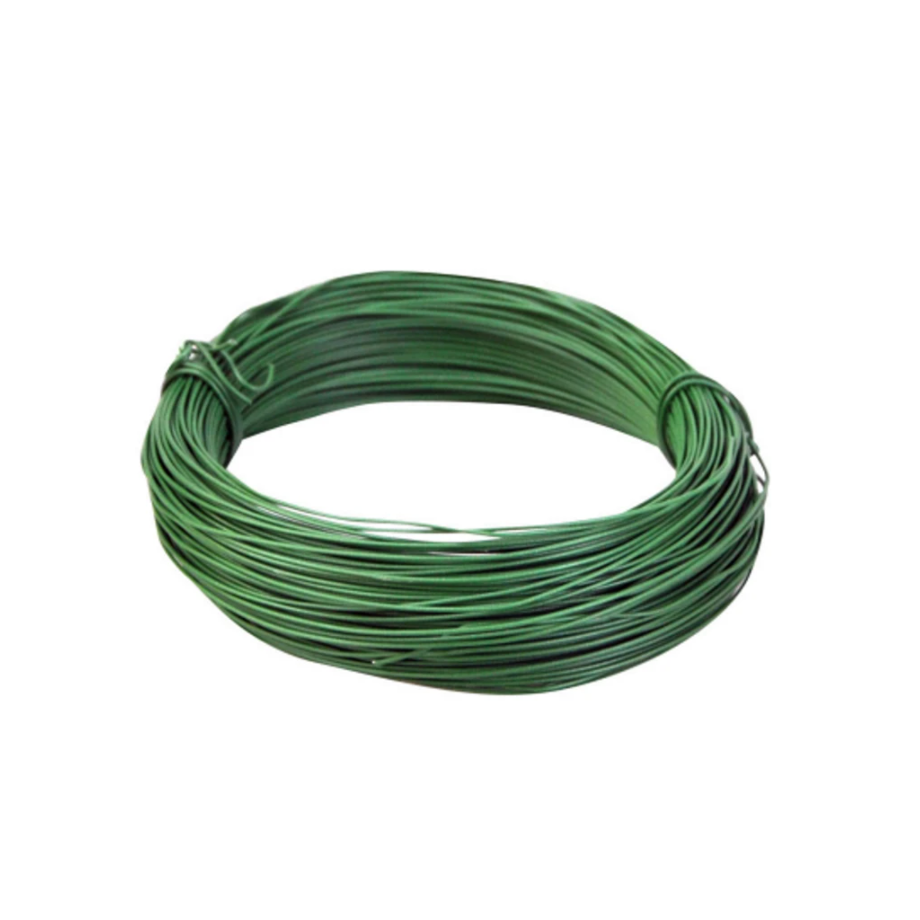 Green PVC Coated Garden Wire