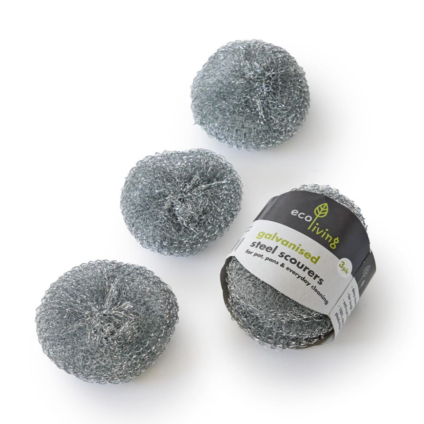 Steel Scourers - 3 Pack