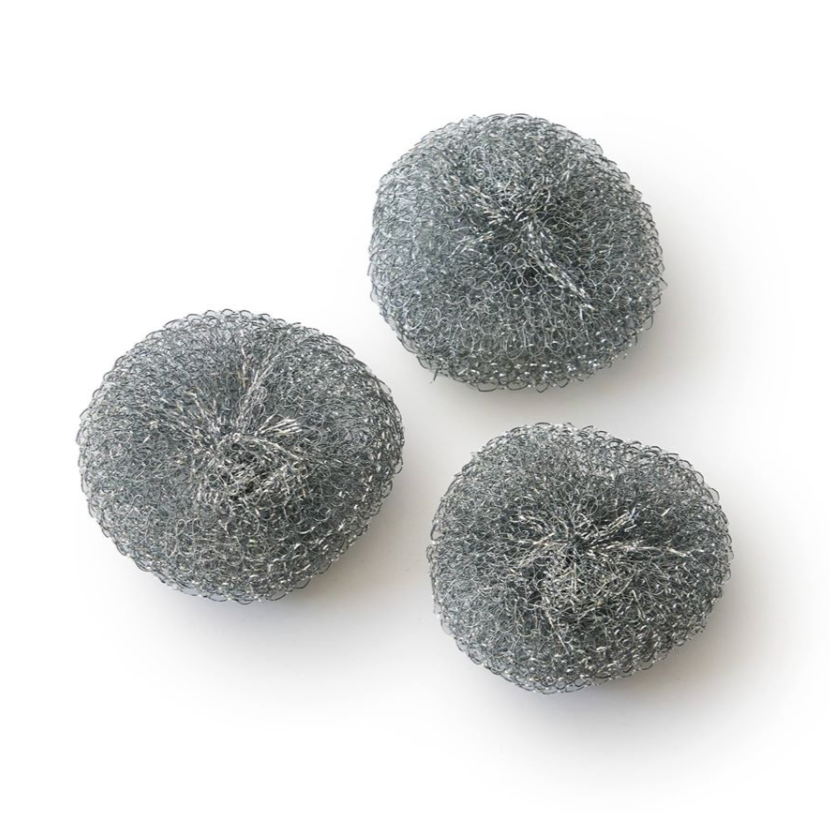 Steel Scourers - 3 Pack