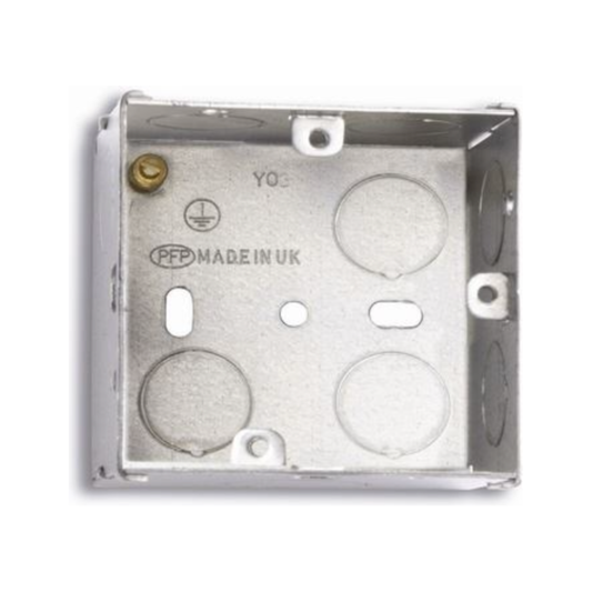 Back Box Metal Single