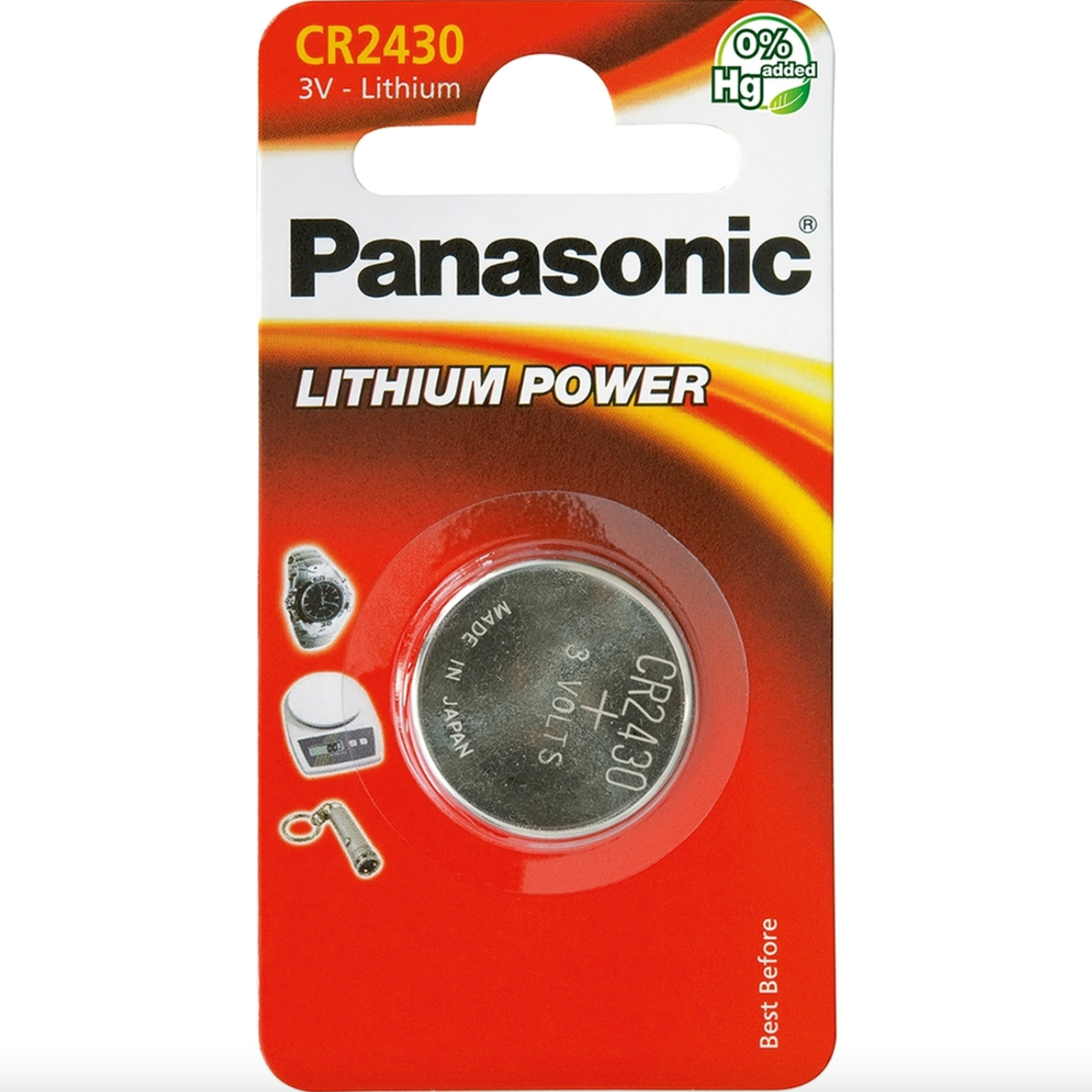 CR2430 Lithium Coin Battery