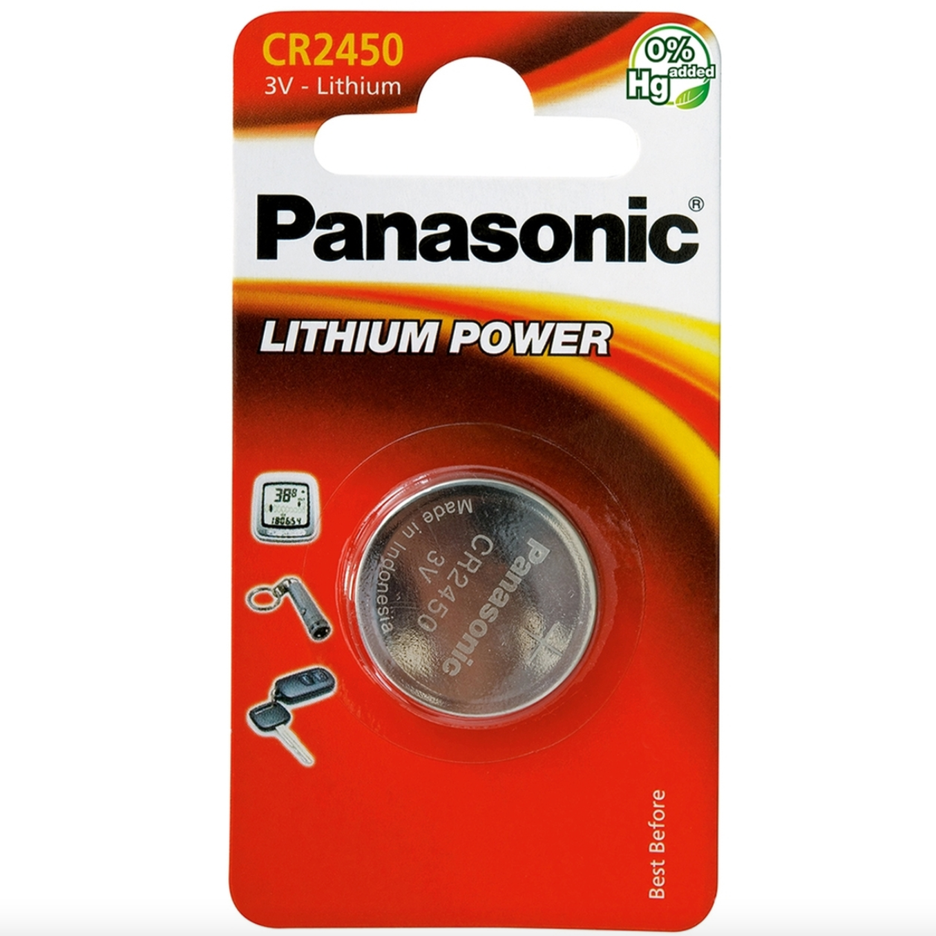 CR2450 Lithium Coin Battery