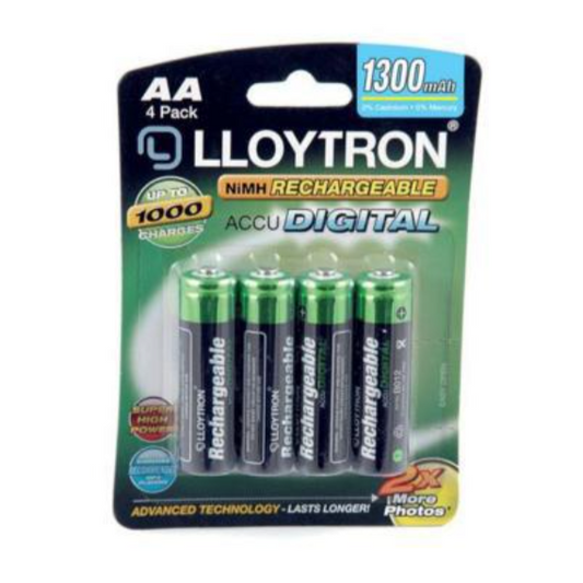 Rechargeable AA Batteries 1300mAh