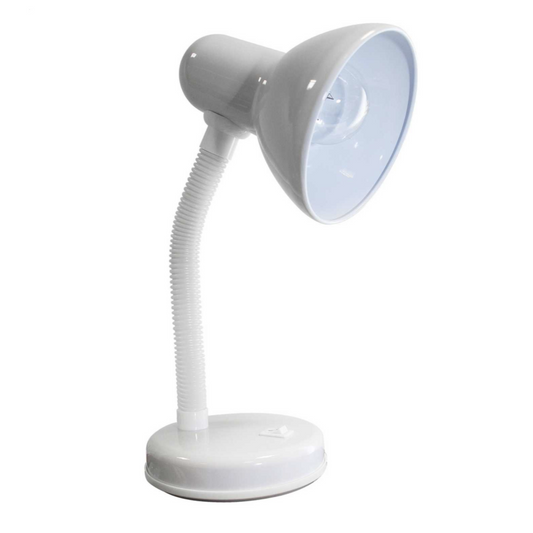 40W Flexi Desk Lamp White