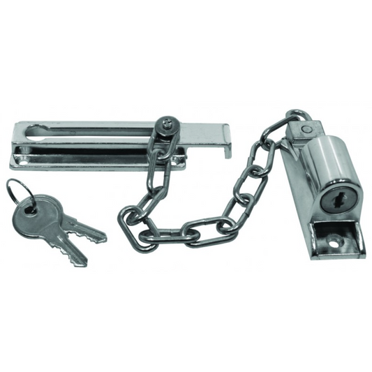 115mm Chrome Plate Locking Door Chain