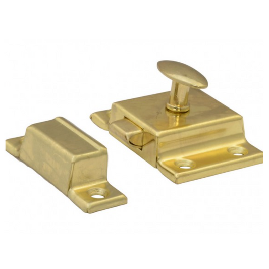 Brassed Cupboard Catch