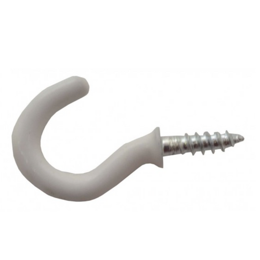 PVC Shouldered Cup Hooks 19mm