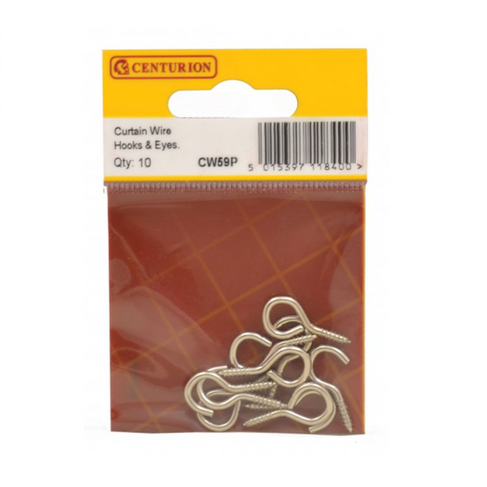 Curtain Wire Hooks & Eyes