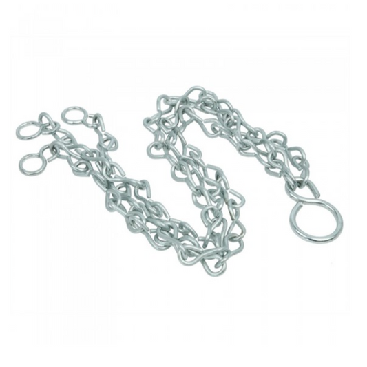 Hanging Basket Chain with Hooks - 350mm (14")