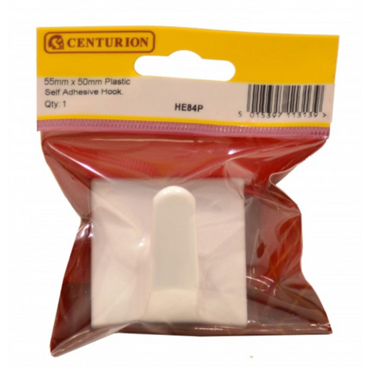 Large White Self Adhesive Hook