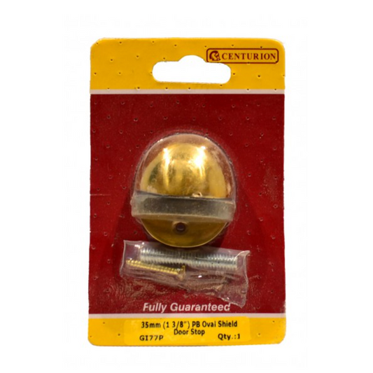 Oval Shield Door Stop 35mm
