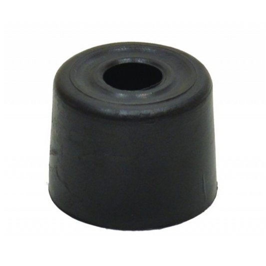 Plastic Door Stop Black 28mm (pk2)