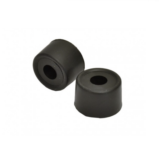 Plastic Door Stops 35mm Black (pk2)