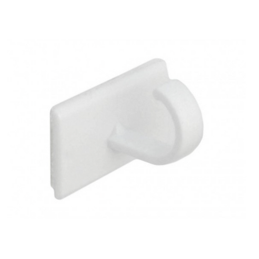 Plastic Self Adhesive Hook 30mmx20mm Pk6
