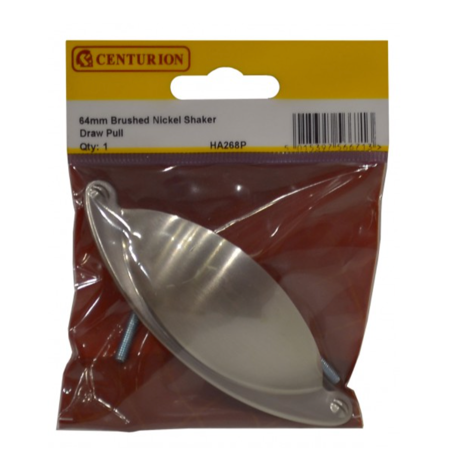 Shaker Drawer Pull 64mm Brushed Nickel