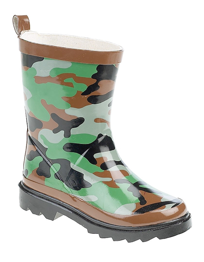Camouflage Kids Wellington Boot