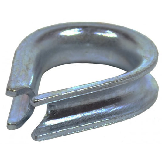6mm Galvanised Standard Thimble