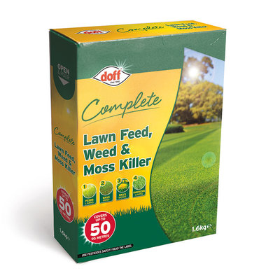 Doff 4 in 1 Lawn Feed, Weed & Mosskiller 1.6kg