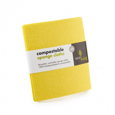 Compostable Sponge Cleaning Cloths