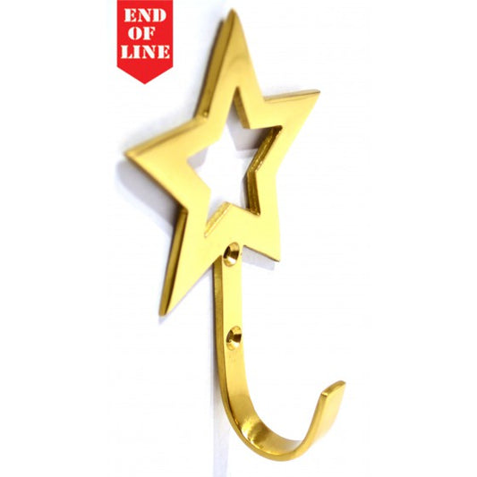 70mm x 110mm PB Star Tassel Hook (Pack of 2)