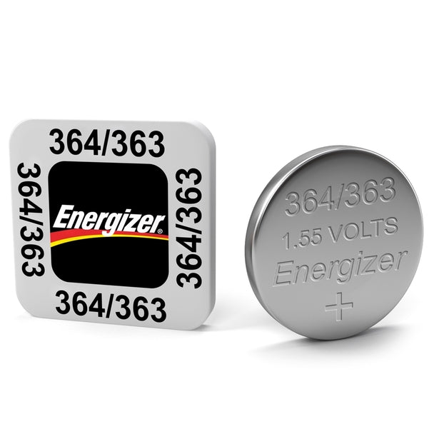 Energizer Silver Oxide 363/364 SR621SW Watch Battery