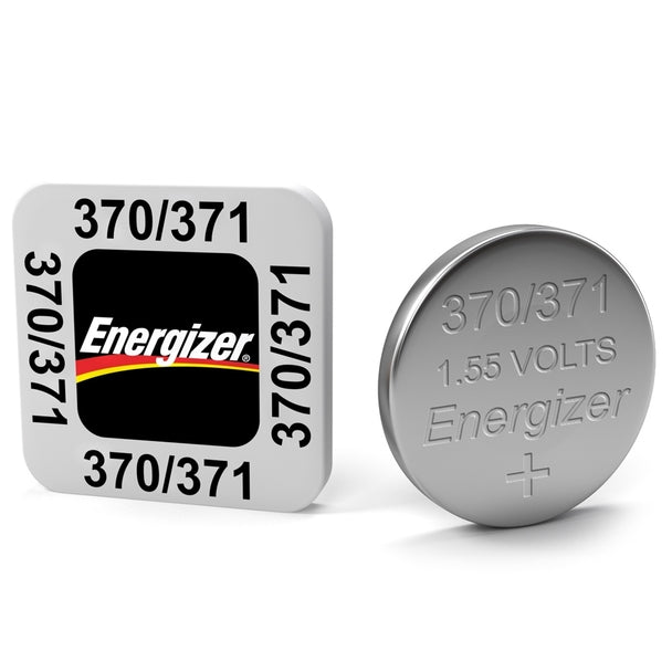 Energizer Silver Oxide 370/371 Watch Battery