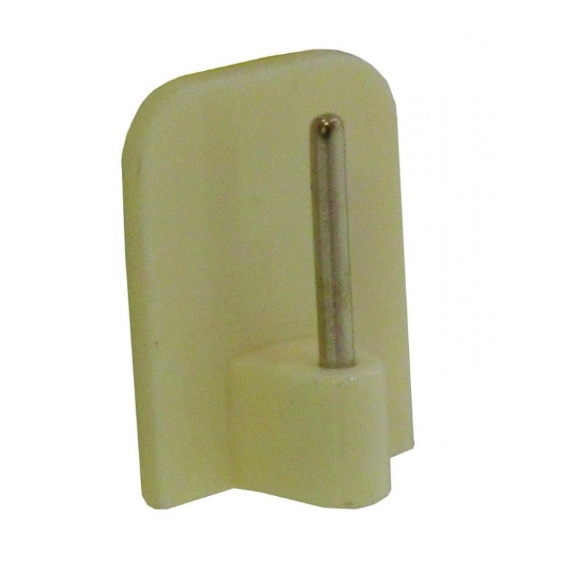 White Plastic Wire End Hooks