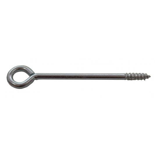Steel Vine Eyes Screw In 100mmx18mm
