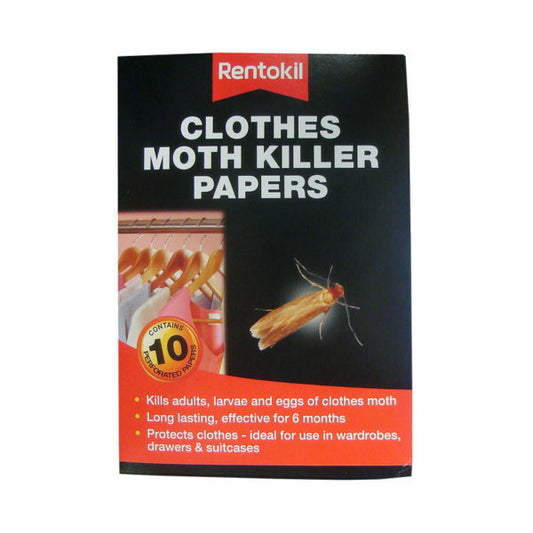 Rentokil Moth Killer Strips (10 Papers)